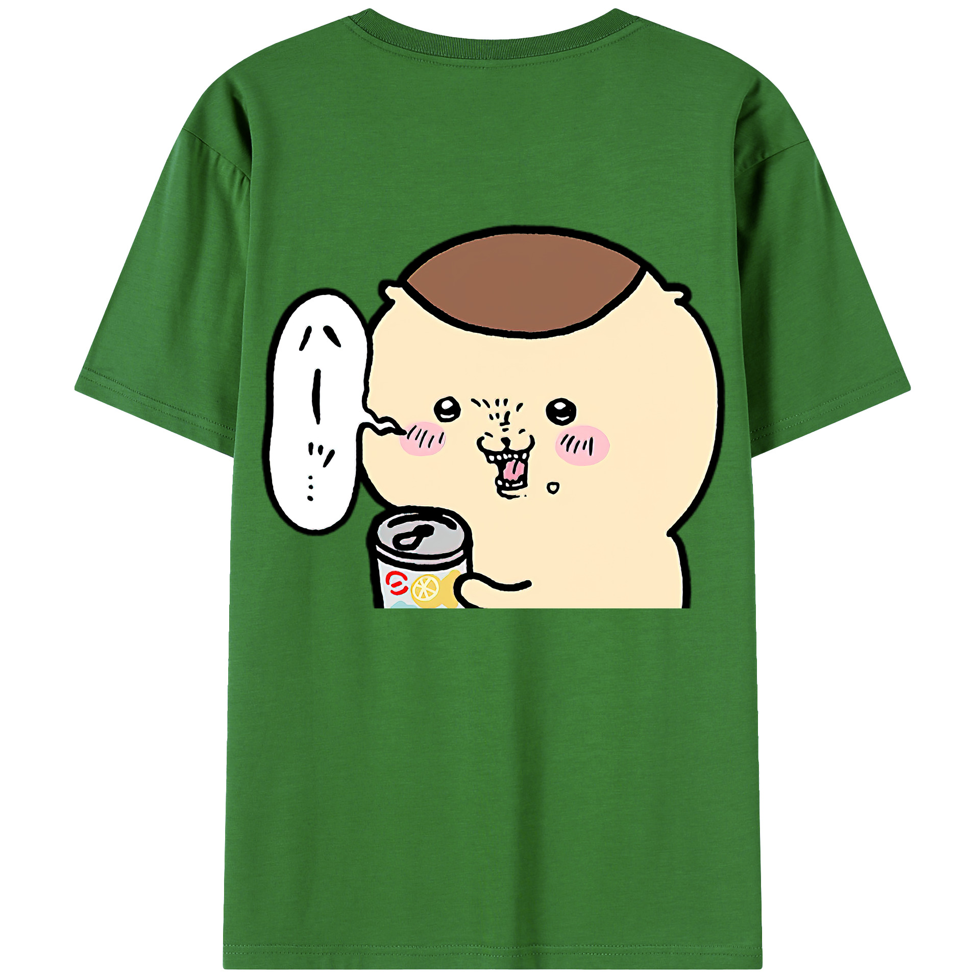 （画像用） ちいかわ くりまんじゅう Chii-kawa kuri manjū レディース半袖Tシャツ(バックプリント)